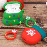 Wholesale Cute Design Cartoon Silicone Cover Skin for Airpod (1 / 2) Charging Case (Santa Claus)